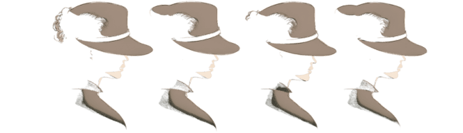 Chauffeurette ladies silhouette